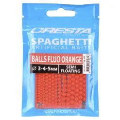 Cresta Balls Fluo Orange Spaghetti