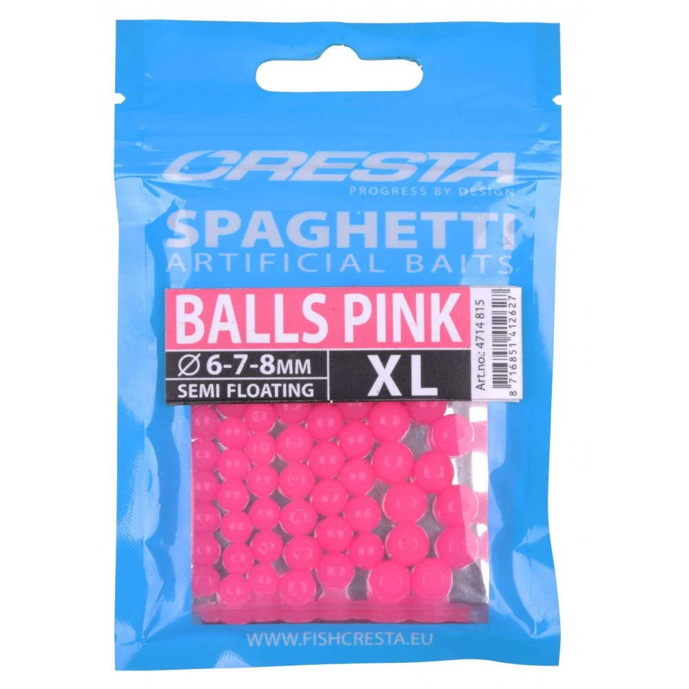 Cresta XL Balls Fluo Pink Spaghetti 2 Cresta XL Balls Fluo Pink Spaghetti