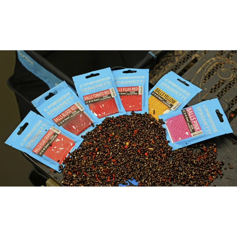 Cresta Balls Tomato Red Spaghetti 4 Cresta Balls Tomato Red Spaghetti - Afbeelding 2