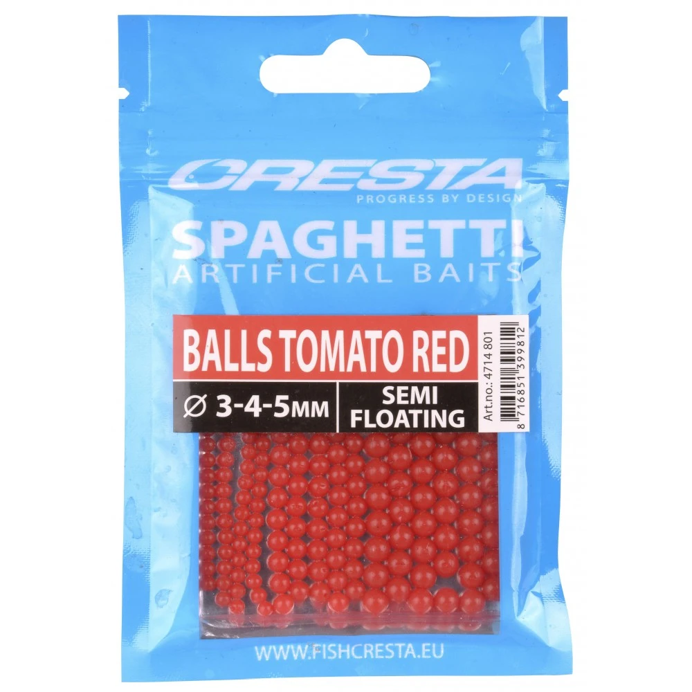 Cresta Balls Tomato Red Spaghetti 3 Cresta Balls Tomato Red Spaghetti