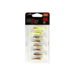 Fox Rage Micro Spikey Fry UV Mixed Colour Pack 4 Cm