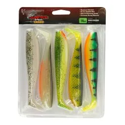 Fox Rage Zander Pro Shad Mixed Colour Packs 7.5 Cm