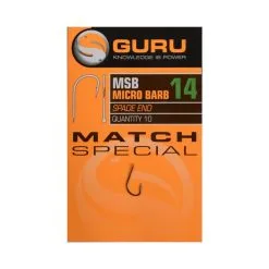 Guru Fishing Guru Match Special Spade End Size 16 Barbed Hook