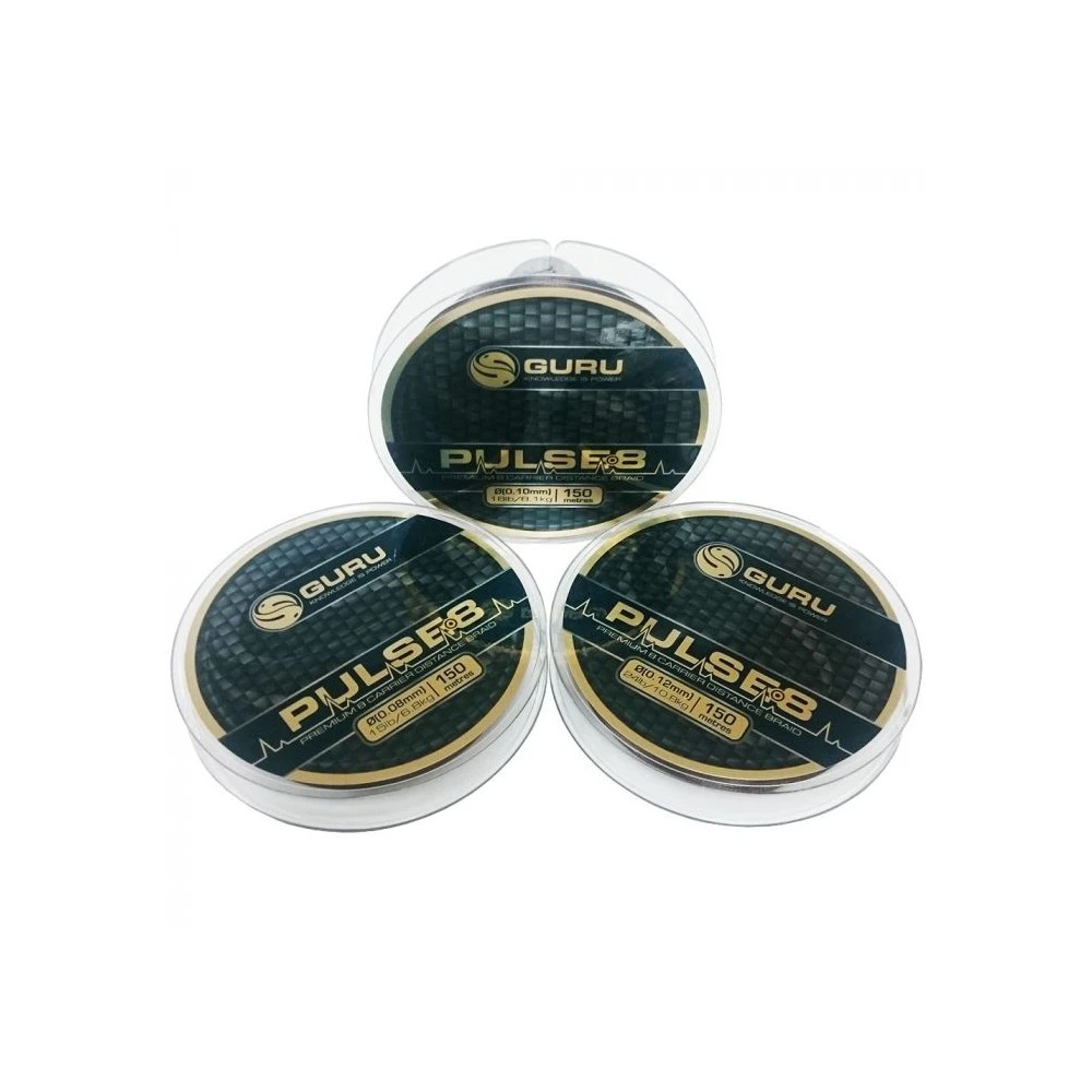 Guru Fishing Guru Pulse-8 Braid 0.10 Mm 4 Guru Fishing Guru Pulse-8 Braid 0.10 Mm - Afbeelding 2