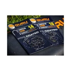 Guru Fishing Guru Super XS Spade End Size 18 Barbless Hook 9 Guru Fishing Guru Super XS Spade End Size 18 Barbless Hook -Berkeley Winkel guru super xs spade end barbless hook size 18 3