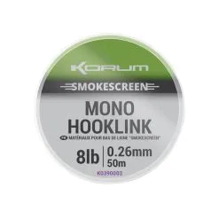 Korum Smokescreen Mono Hooklink 0.30 Mm