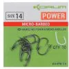 Korum Xpert Power Micro Size 6 Barbed Hook 1 Korum Xpert Power Micro Size 6 Barbed Hook -Berkeley Winkel korum xpert power micro barbed hook size 6
