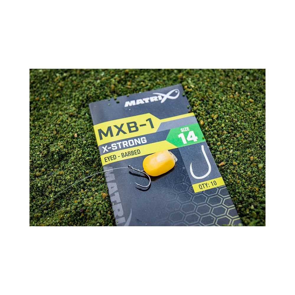 Matrix MXB-1 X-Strong Eyed Size 12 Barbed Hook 7 Matrix MXB-1 X-Strong Eyed Size 12 Barbed Hook - Afbeelding 5