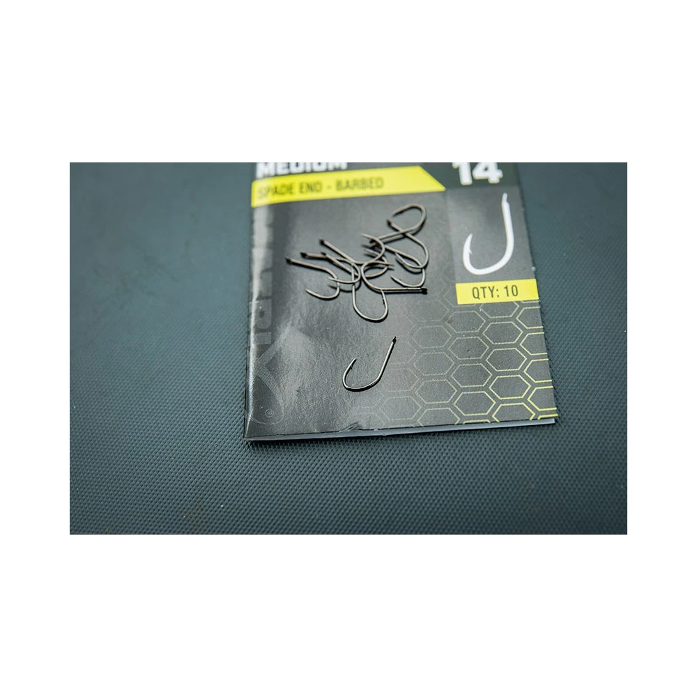 Matrix MXB-2 Medium Spade End Size 18 Barbed Hook 7 Matrix MXB-2 Medium Spade End Size 18 Barbed Hook - Afbeelding 5