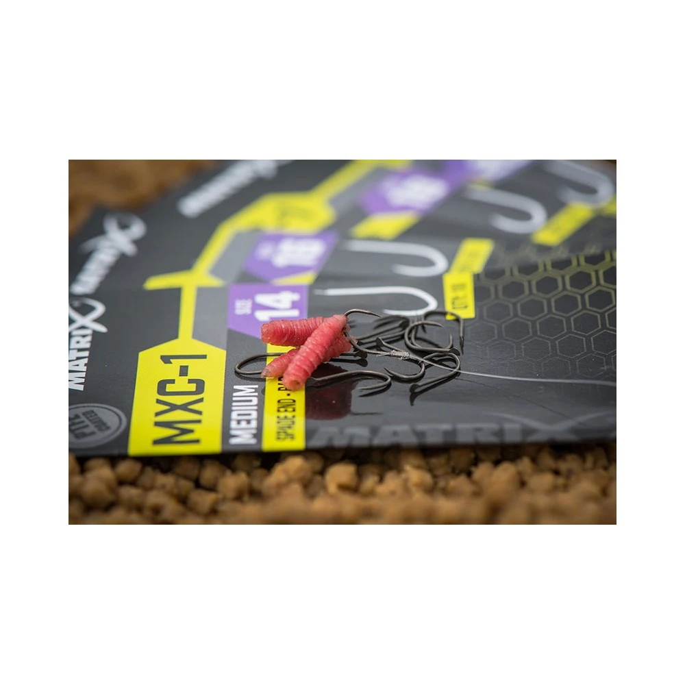 Matrix MXC-1 Medium Spade End Size 16 Barbless Hook 7 Matrix MXC-1 Medium Spade End Size 16 Barbless Hook - Afbeelding 5