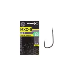 Matrix MXC-5 Light Spade End Size 16 Barbless Hook