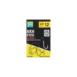 PRESTON INNOVATIONS Preston KKH Eyed Size 8 Barbed Hook