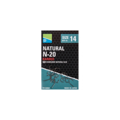 PRESTON INNOVATIONS Preston Natural N-20 Size 10 Barbed Hook