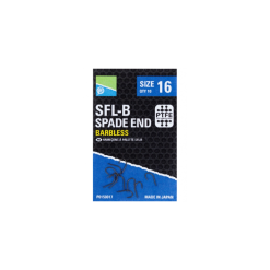 PRESTON INNOVATIONS Preston SFL-B Spade End Size 22 Barbless Hook