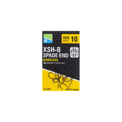 PRESTON INNOVATIONS Preston XSH-B Spade End Size 10 Barbless Hook
