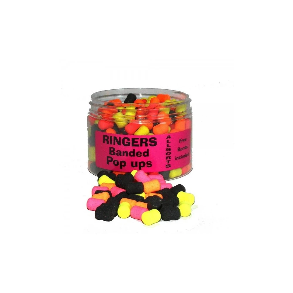 Ringers Baits Ringers Allsorts Banded Pop Ups 3 Ringers Baits Ringers Allsorts Banded Pop Ups